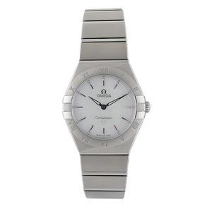Omega Constellation Manhattan 131.10.28.60.05.001 28mm Women's Watch W/ B&P